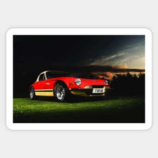 Vintage TVR Sticker